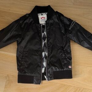 Appaman bomber Black Kids Jacket 4T